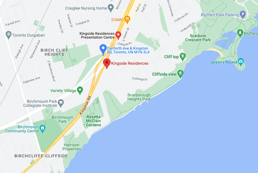 Kingside residences location